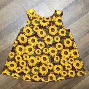 Handmade Sunflower Dress
